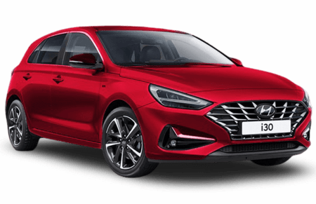 Hyundai i30 хэтчбек Красный